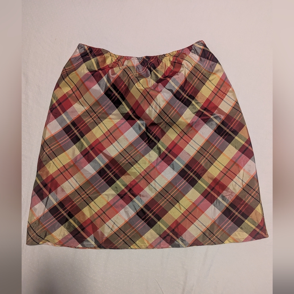 Espirit Plaid Multicolor Women's Skirt